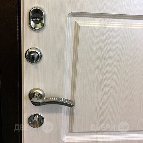 Входная металлическая Дверь Ратибор Трио Лиственница Беж в Ивантеевке