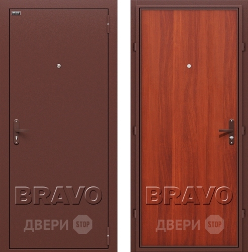 Входная металлическая Дверь Bravo Оптим Билд в Ивантеевке