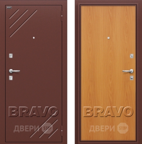 Дверь Bravo Оптим Стандарт Миланский Орех в Ивантеевке