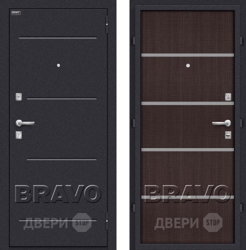 Дверь Bravo Оптим Лайн Венге в Ивантеевке