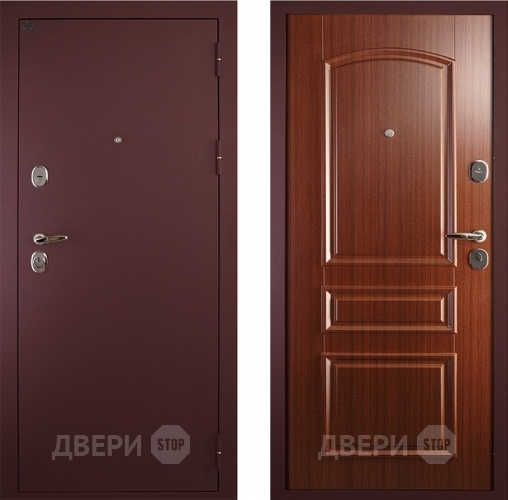 Входная металлическая Дверь Сударь 3 Брусника Бархат в Ивантеевке