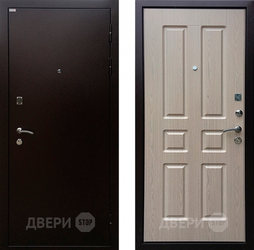 Входная металлическая Дверь Ратибор Комфорт Белёный дуб в Ивантеевке