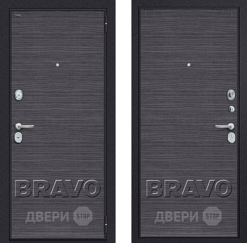 Входная металлическая Дверь Groff Т3-300 Black Wood в Ивантеевке