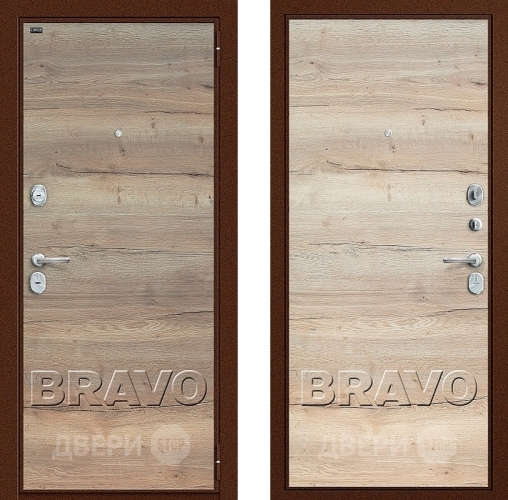 Дверь Groff Т3-300 Tobacco Oak/Natural Oak в Ивантеевке