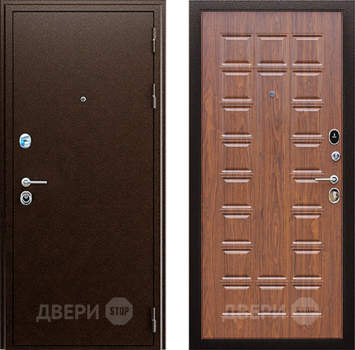 Входная металлическая Дверь АСД Спартак Орех темный в Ивантеевке