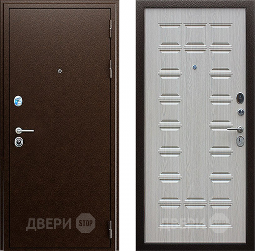 Входная металлическая Дверь АСД Спартак Белёный дуб в Ивантеевке