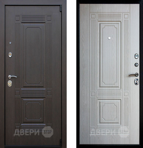 Входная металлическая Дверь АСД Викинг Белёный  дуб в Ивантеевке