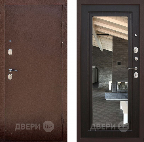Дверь Снедо Сити Венге с зеркалом в Ивантеевке