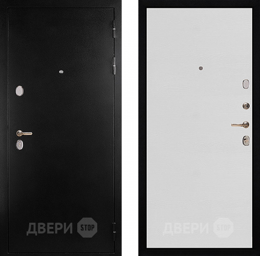 Входная металлическая Дверь Сударь С-505 Титан Белёный дуб  в Ивантеевке