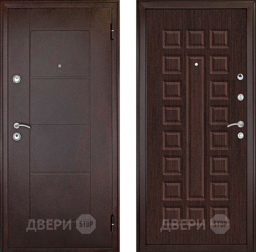 Входная металлическая Дверь Форпост Квадро Венге в Ивантеевке