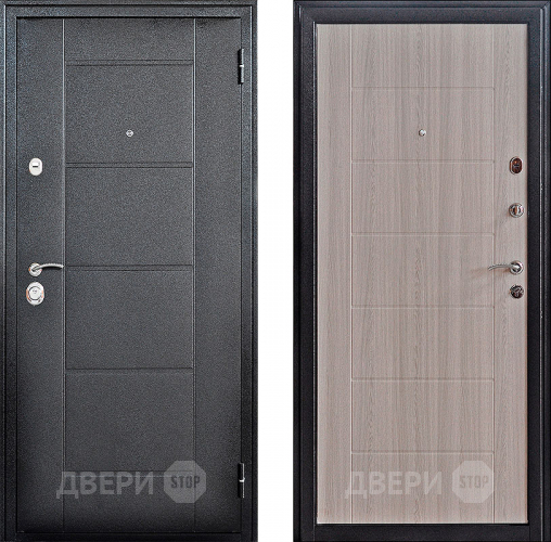 Входная металлическая Дверь Форпост Квадро 2 Лиственница серая в Ивантеевке