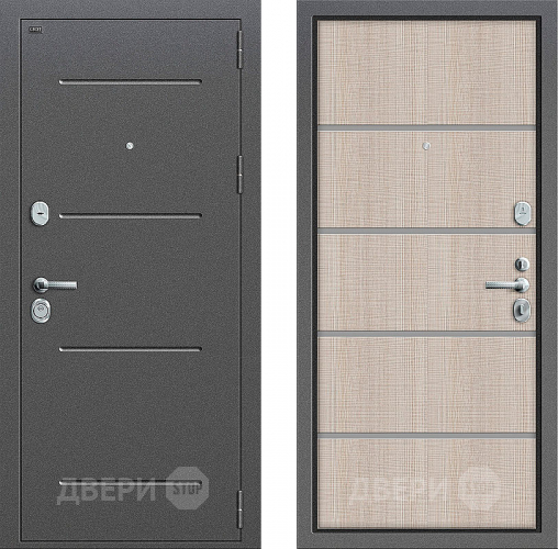 Дверь Groff Т2-204 Cappuccino Crosscut в Ивантеевке