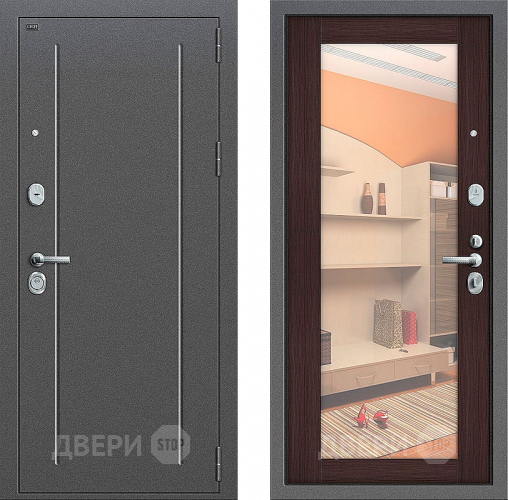 Входная металлическая Дверь Groff Т2-220 Wenge Veralinga в Ивантеевке