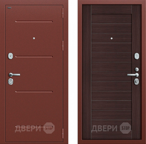 Входная металлическая Дверь Groff Т2-221 Wenge Veralinga в Ивантеевке