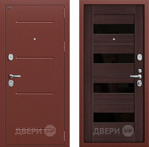 Входная металлическая Дверь Groff Т2-223 Wenge Veralinga в Ивантеевке
