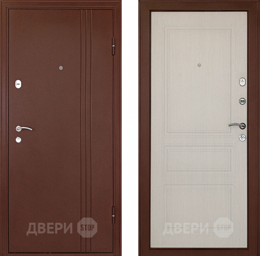 Входная металлическая Дверь Форпост Турин Беленый дуб в Ивантеевке