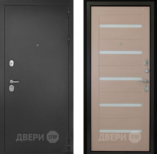 Входная металлическая Дверь Дверной Континент Рубикон - 1 Царга Капучино в Ивантеевке