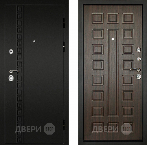 Входная металлическая Дверь (Дверной Континент) Сити - 3К Венге в Ивантеевке