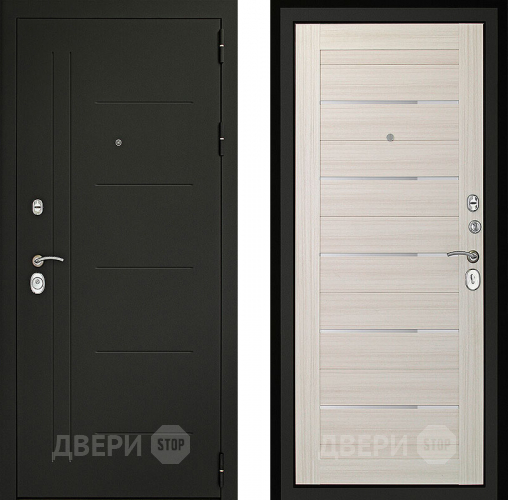 Входная металлическая Дверь (Дверной Континент) Сити - С3К Беленый дуб в Ивантеевке