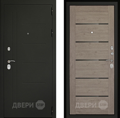 Входная металлическая Дверь (Дверной Континент) Сити - С3К Лиственница серая в Ивантеевке
