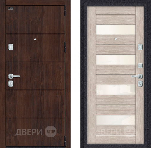 Дверь Bravo Porta M-3 4/П23 Cappuccino Veralinga в Ивантеевке