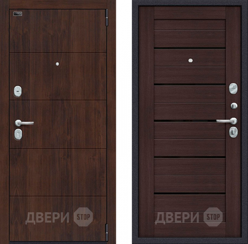Входная металлическая Дверь Bravo Porta S-3 4/П22 Венге в Ивантеевке