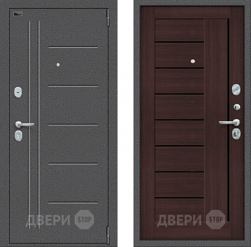 Входная металлическая Дверь Bravo Porta S-2 109/П29 Венге в Ивантеевке