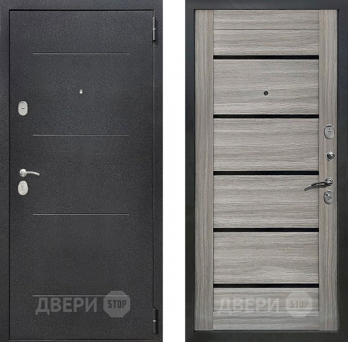 Входная металлическая Дверь Престиж Люкс Дуб дымчатый в Ивантеевке