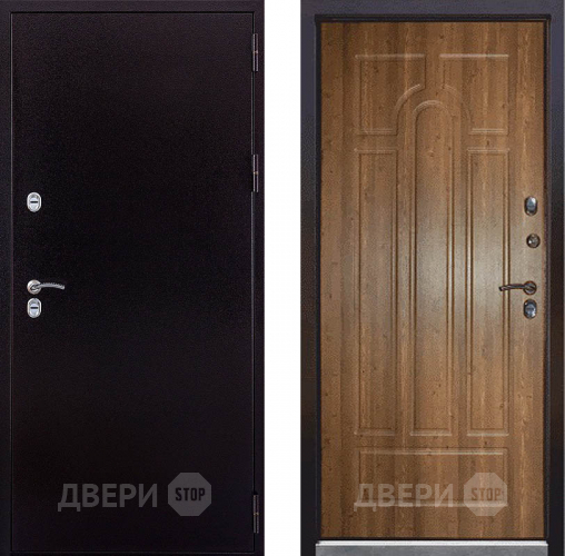 Дверь Заводская Урал Термо Орех Кантри (с терморазрывом) в Ивантеевке