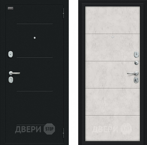 Входная металлическая Дверь Bravo Граффити-1 Букле черное/Look Art в Ивантеевке