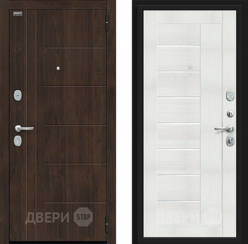 Входная металлическая Дверь Bravo Морден Kale Almon/Bianco Veralinga в Ивантеевке