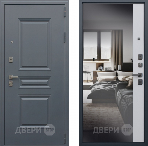Дверь АСД Барселона с зеркалом в Ивантеевке
