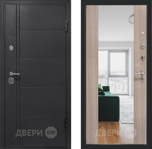 Входная металлическая Дверь Форпост Эверест Зеркало Сандал в Ивантеевке