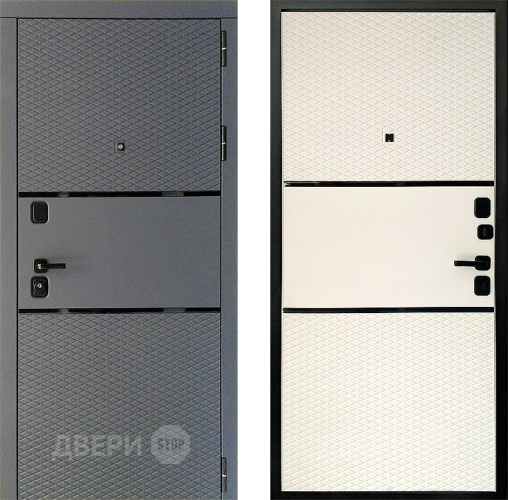 Входная металлическая Дверь (Дверной Континент) Диамант Софт айс в Ивантеевке