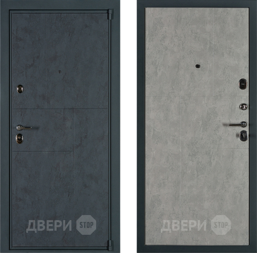 Дверь Заводские двери Графит в Ивантеевке