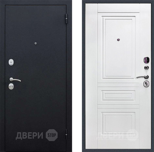 Дверь Локо 3к антик серебро/ белое дерево в Ивантеевке