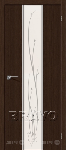 Межкомнатная дверь Глейс-2 Twig (3D Wenge) в Ивантеевке