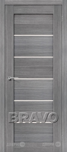Межкомнатная дверь Порта-22 (Grey Veralinga) в Ивантеевке