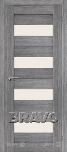 Межкомнатная дверь Порта-23 (Grey Veralinga) в Ивантеевке