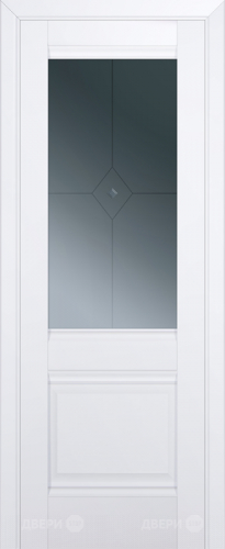 Межкомнатная дверь ProfilDoors 2U аляска (графит) в Ивантеевке