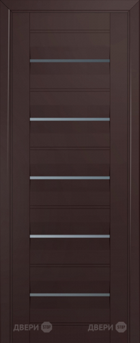 Межкомнатная дверь ProfilDoors 48U темно-коричневый (графит) в Ивантеевке