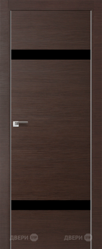 Межкомнатная дверь ProfilDoors 3Z венге кроскут (черный лак) в Ивантеевке