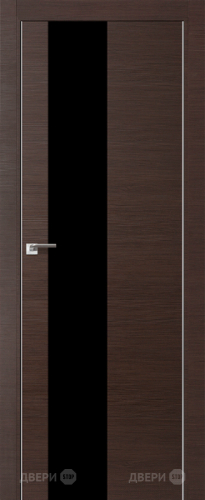 Межкомнатная дверь ProfilDoors 5Z венге кроскут (черный лак) в Ивантеевке