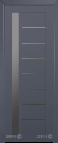 Межкомнатная дверь ProfilDoors 37U антрацит (графит) в Ивантеевке