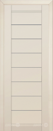 Межкомнатная дверь ProfilDoors 71U магнолия сатинат (графит) в Ивантеевке