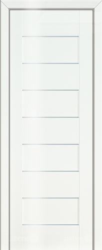 Межкомнатная дверь ProfilDoors 45L белый люкс (графит) в Ивантеевке