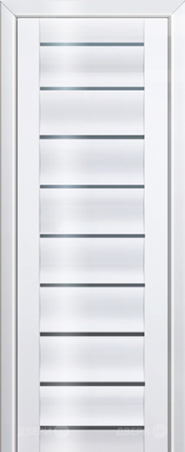 Межкомнатная дверь ProfilDoors 76L белый люкс (графит) в Ивантеевке