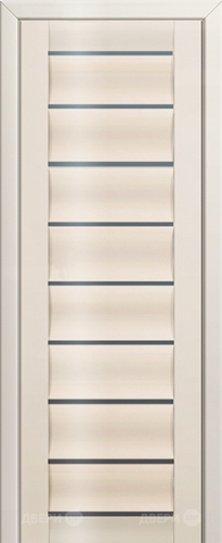 Межкомнатная дверь ProfilDoors 76L магнолия люкс (графит) в Ивантеевке