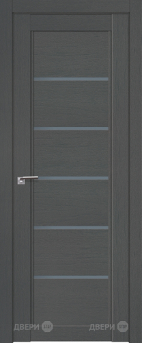 Межкомнатная дверь ProfilDoors 2-76 XN Грувд (графит) в Ивантеевке