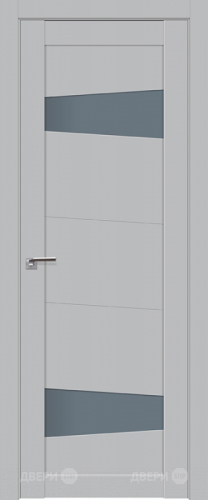 Межкомнатная дверь ProfilDoors 2-84U Манхэттен (графит) в Ивантеевке